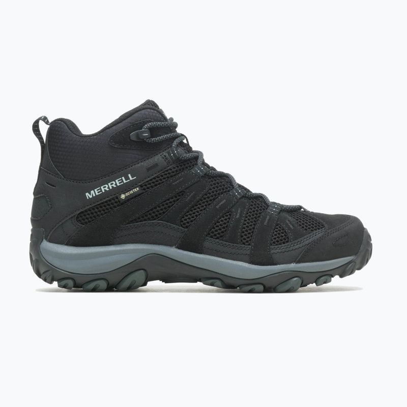 Pánske turistické topánky Merrell Alverstone 2 Mid GTX black/black 9