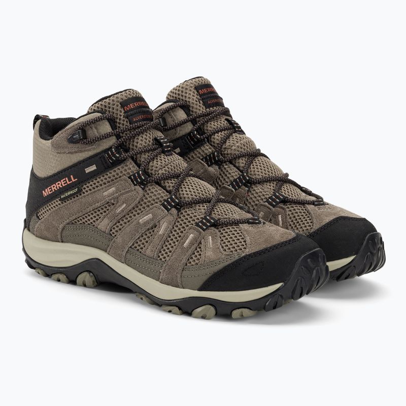 Pánske trekové topánky Merrell Alverstone 2 Mid WP boulder/brindle 4