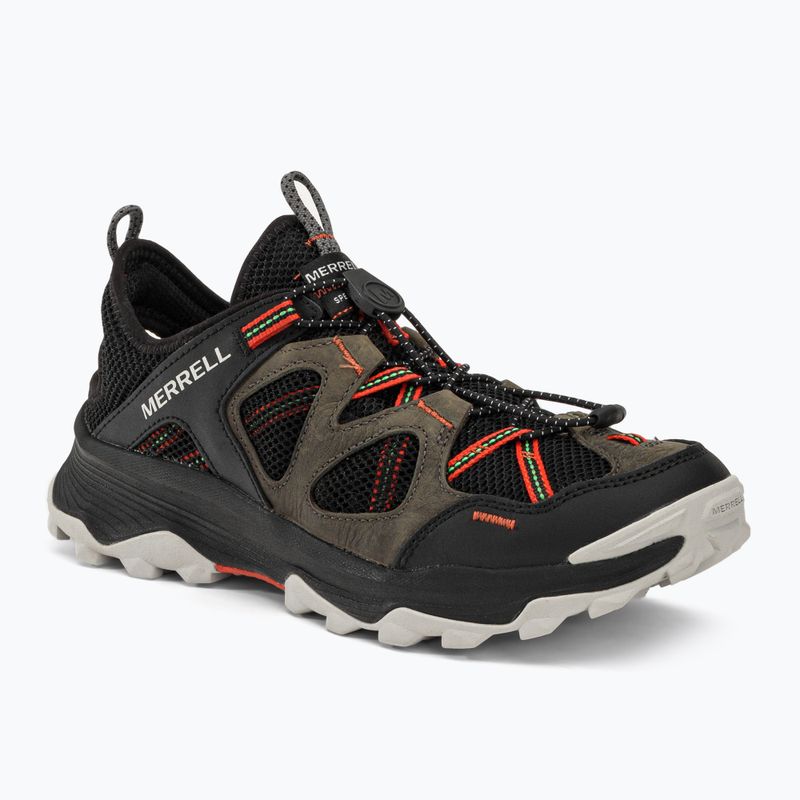 Pánske turistické topánky Merrell Speed Strike LTR Sieve black-green J067643