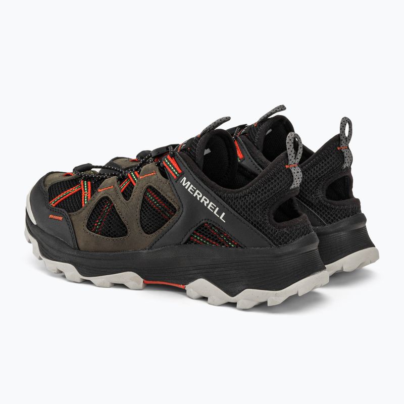 Pánske turistické topánky Merrell Speed Strike LTR Sieve black-green J067643 3