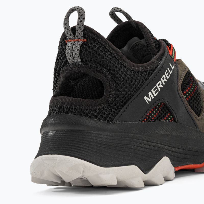 Pánske turistické topánky Merrell Speed Strike LTR Sieve black-green J067643 9