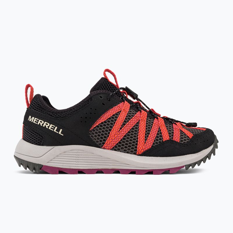 Merrell Wildwood Aerosport dámske turistické topánky black-pink J067730 2