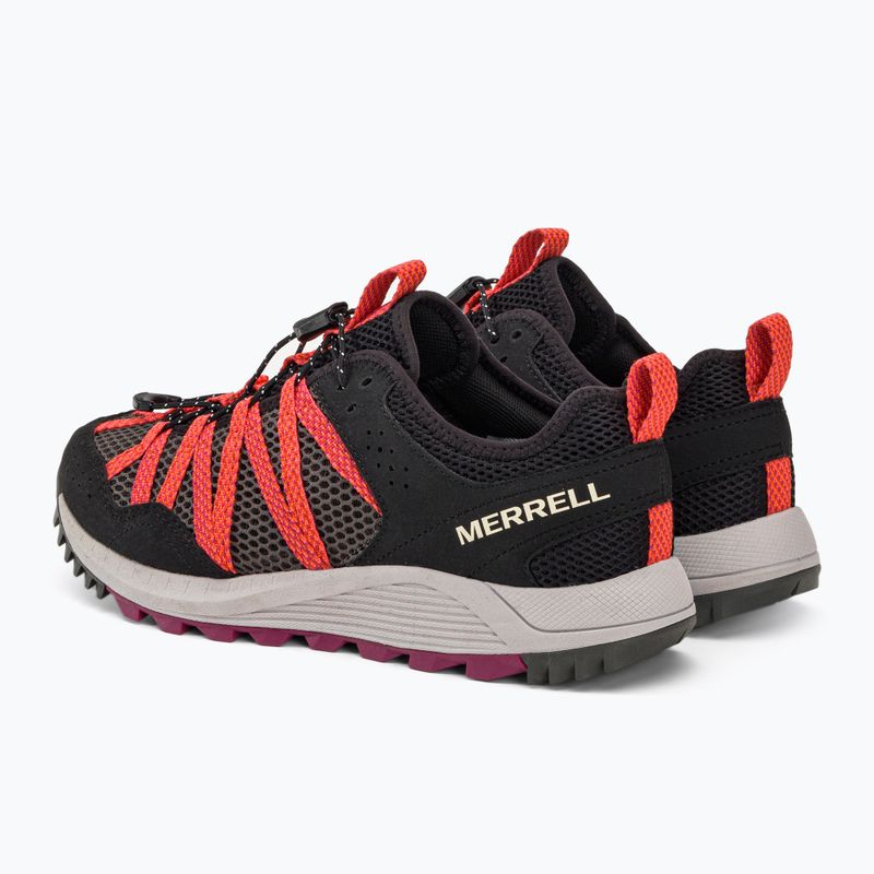 Merrell Wildwood Aerosport dámske turistické topánky black-pink J067730 3