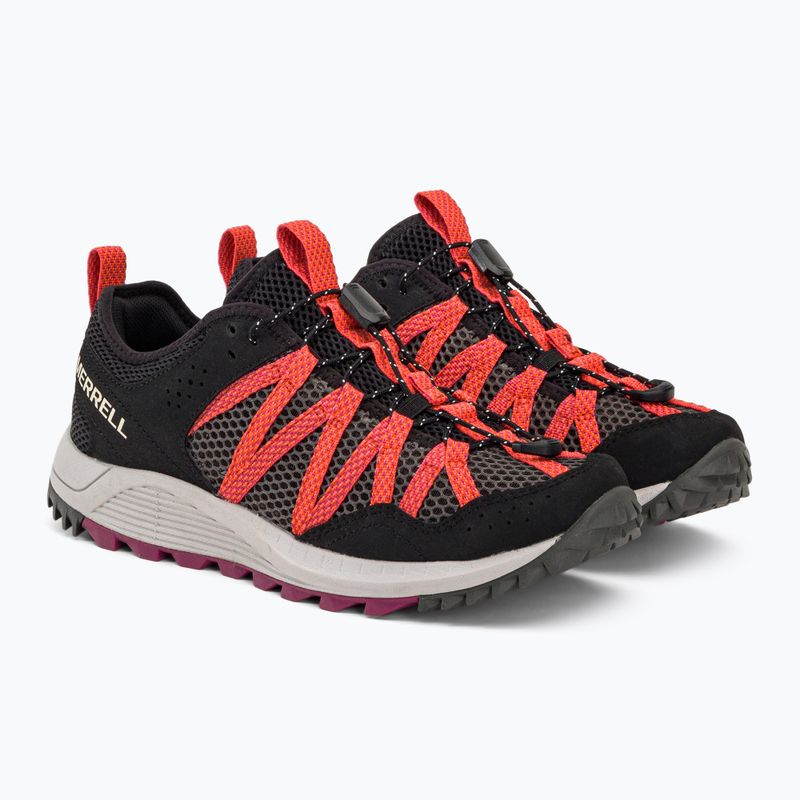 Merrell Wildwood Aerosport dámske turistické topánky black-pink J067730 4