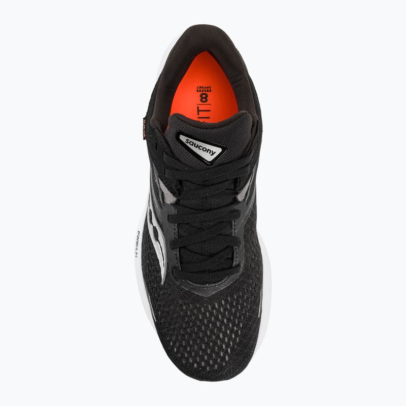 Pánska bežecká obuv Saucony Ride 16 black/white 6