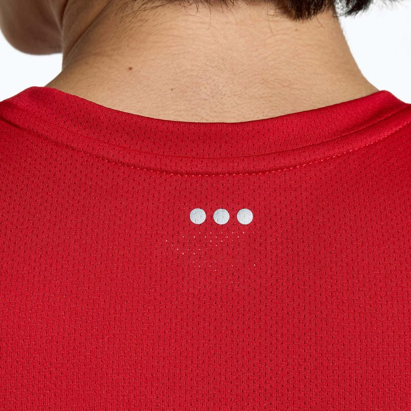Pánske bežecké tričko Saucony Stopwatch Singlet červené SAM800277-PP 4