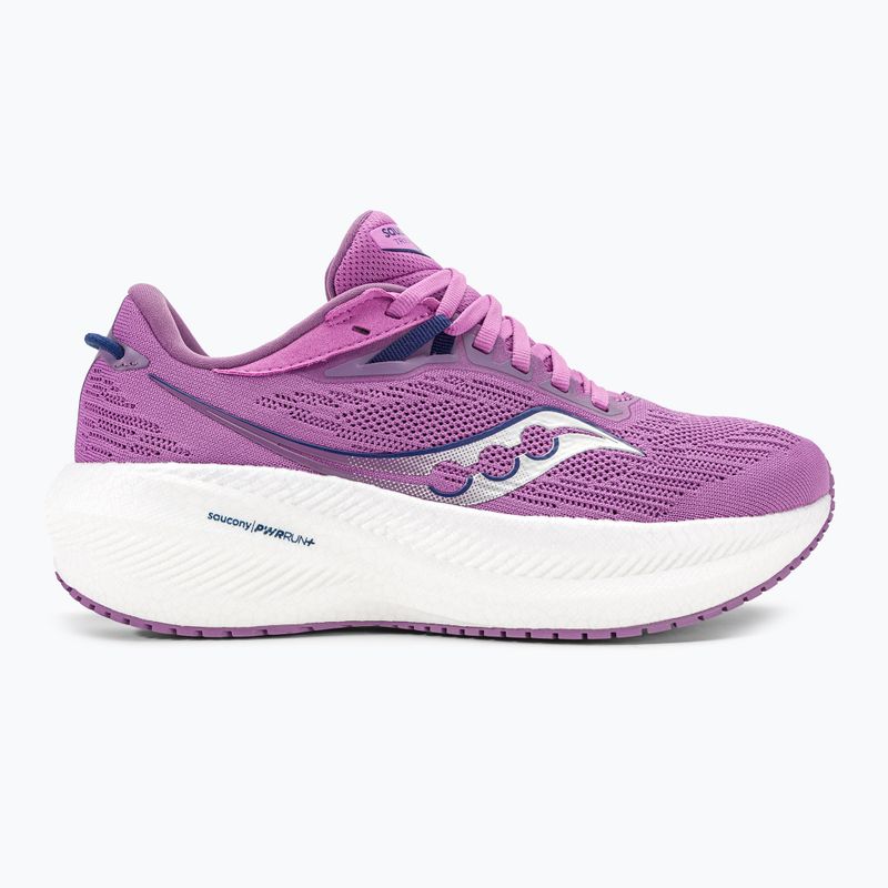 Dámska bežecká obuv Saucony Triumph 21 grape/indigo 2