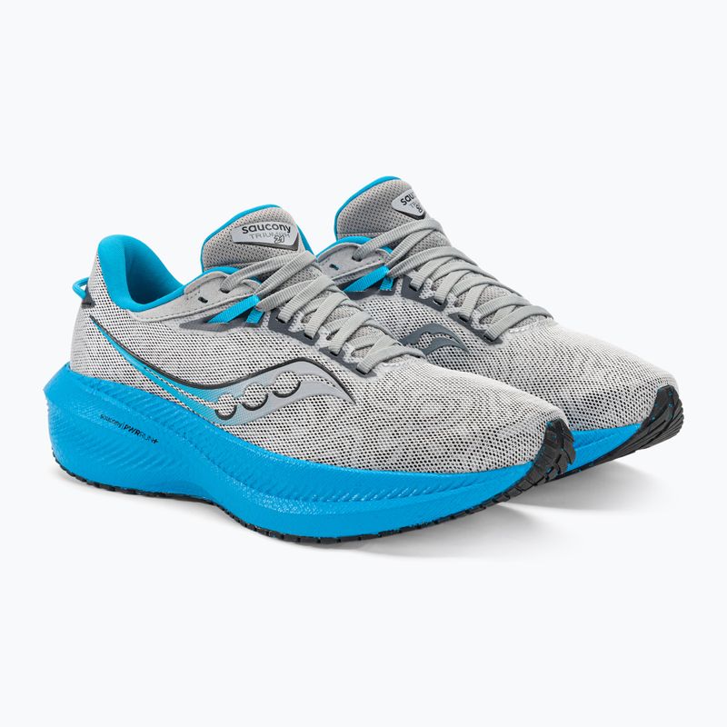 Pánska bežecká obuv Saucony Triumph 21 echo silver 5