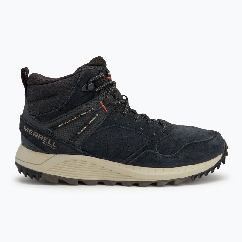 Pánske turistické topánky Merrell Wildwood Mid Ltr Wp black 2