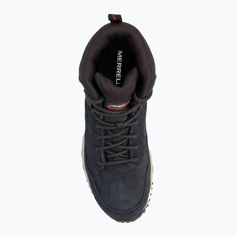 Pánske turistické topánky Merrell Wildwood Mid Ltr Wp black 5