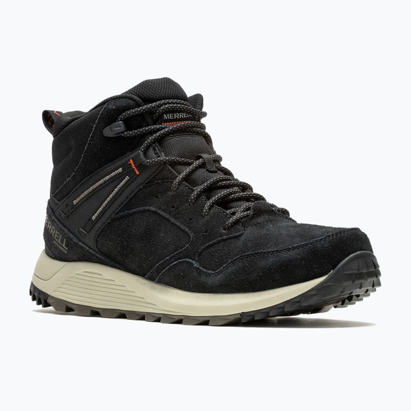 Pánske turistické topánky Merrell Wildwood Mid Ltr Wp black 8