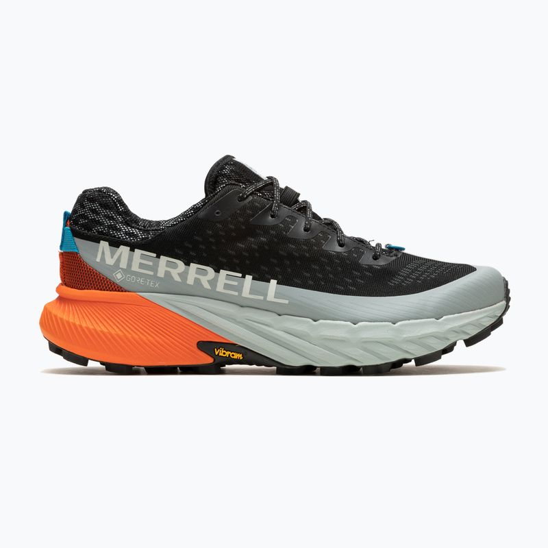 Pánska bežecká obuv Merrell Agility Peak 5 Gtx black / tangerine 9