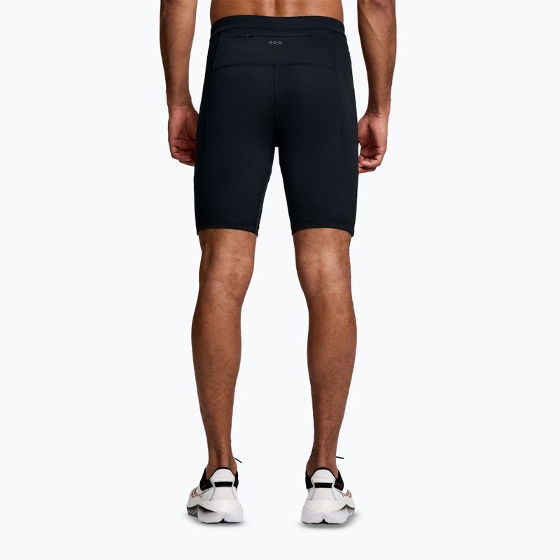 Pánske bežecké šortky Saucony Fortify Lined Half black 2