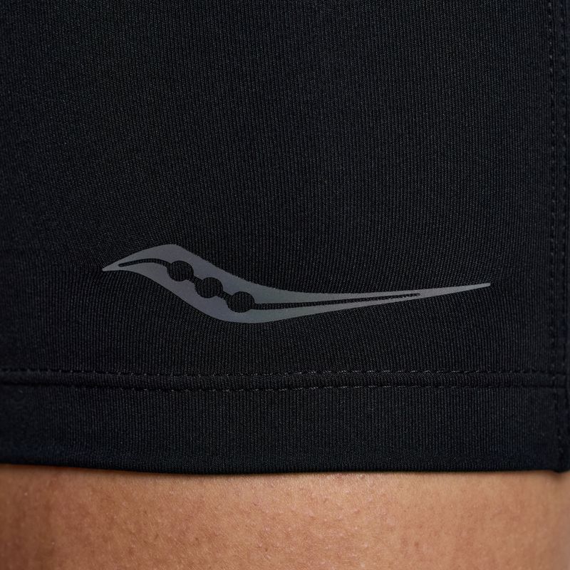 Dámske bežecké šortky Saucony Fortify 6" black 5