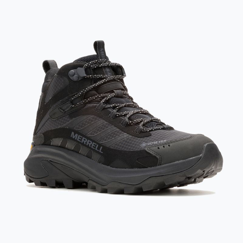 Pánske turistické topánky Merrell Moab Speed 2 Mid Gtx black 8