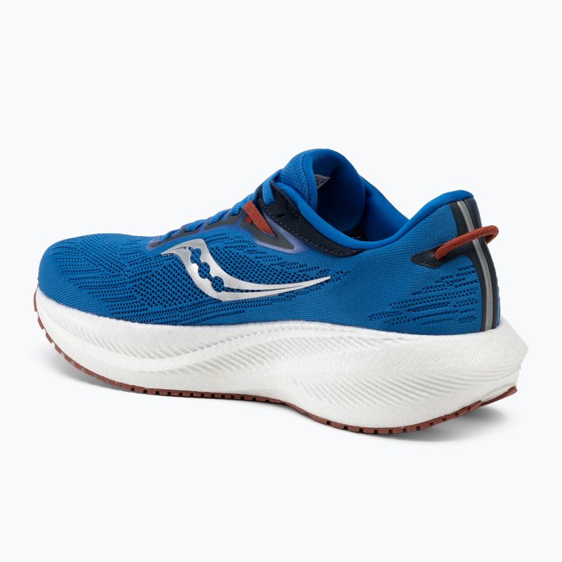 Pánske bežecké topánky Saucony Triumph 21 cobalt/silver 3