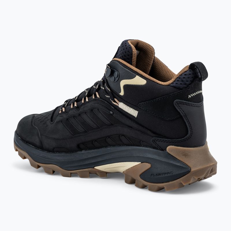 Pánske turistické topánky Merrell Moab Speed 2 Ltr Mid Wp black 3