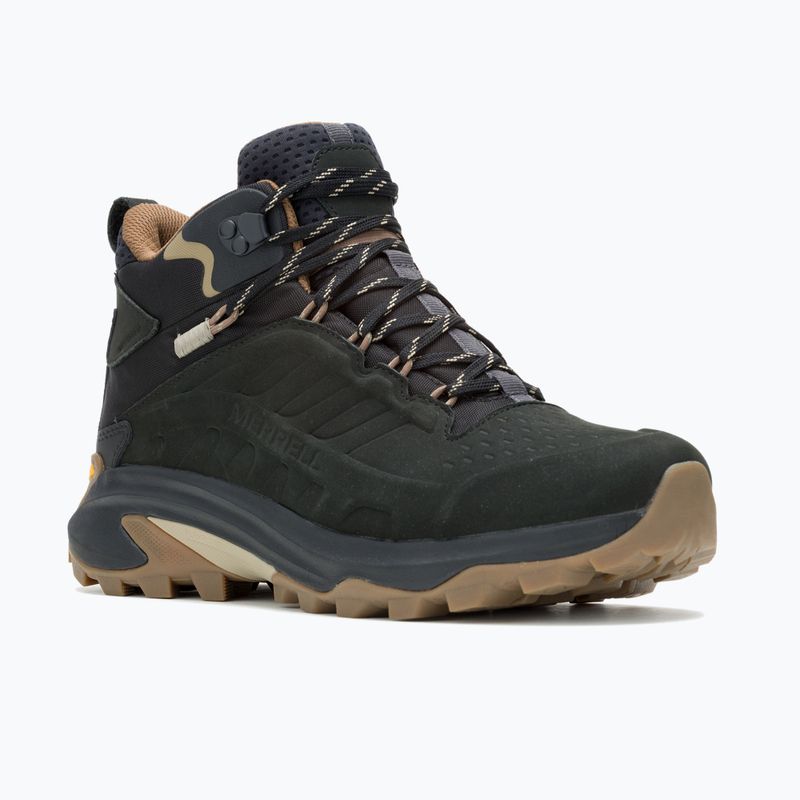 Pánske turistické topánky Merrell Moab Speed 2 Ltr Mid Wp black 8