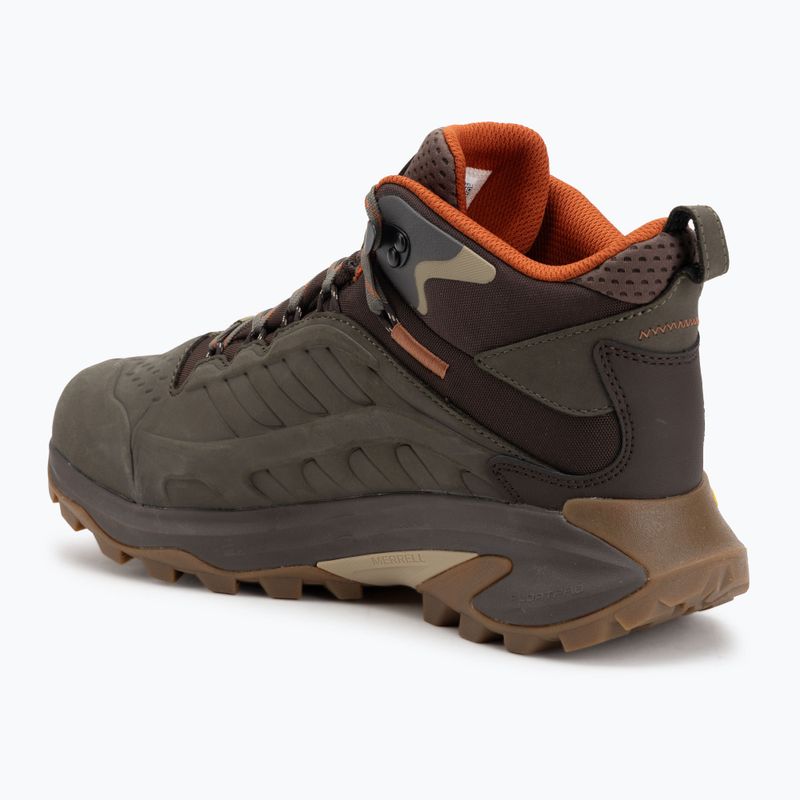 Pánske turistické topánky Merrell Moab Speed 2 Ltr Mid Wp olive 3