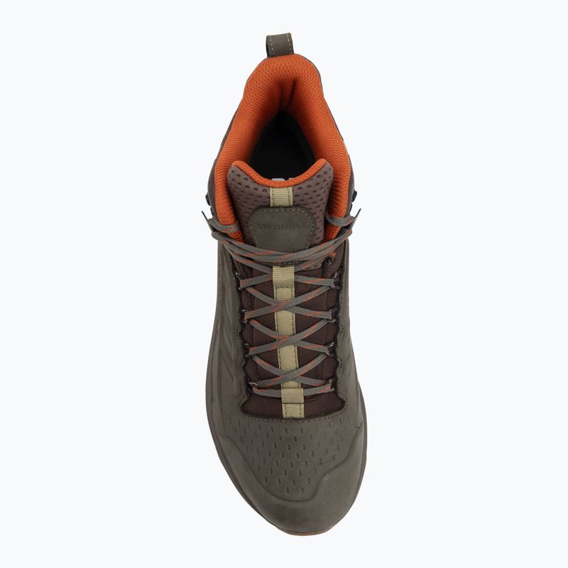 Pánske turistické topánky Merrell Moab Speed 2 Ltr Mid Wp olive 5