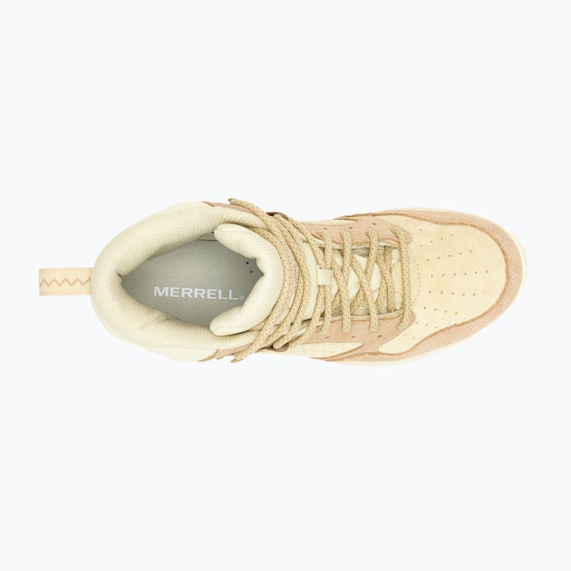 Dámske turistické topánky Merrell Wildwood Mid Ltr Wp tan/reed 11