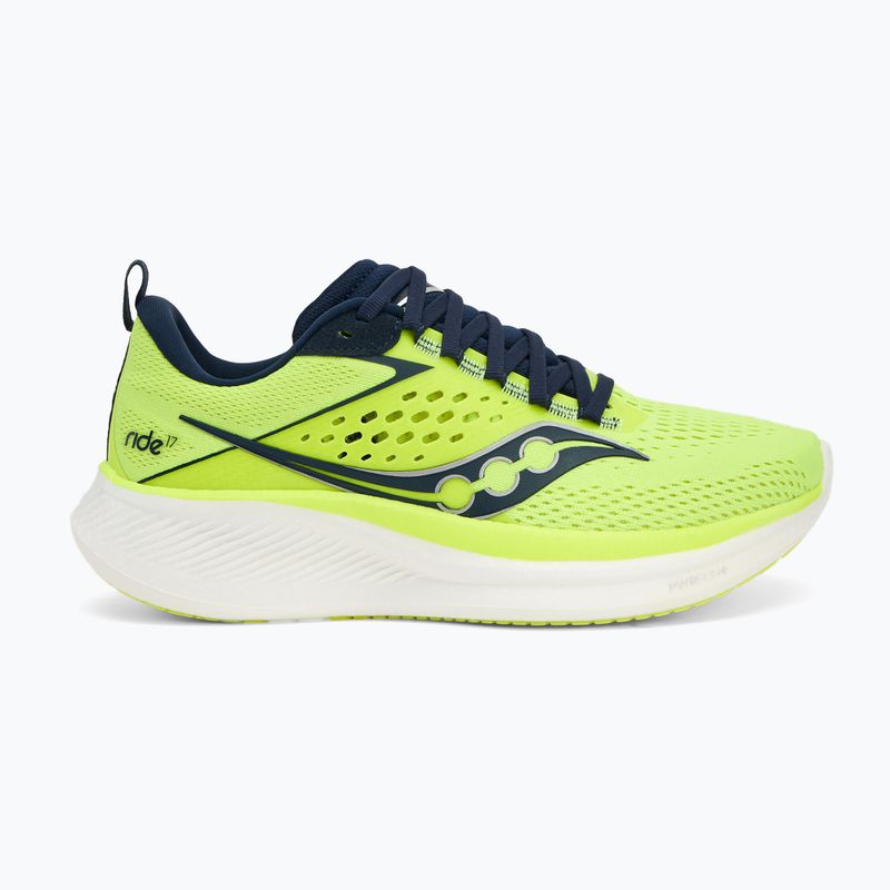 Pánska bežecká obuv Saucony Ride 17 citron/navy 2