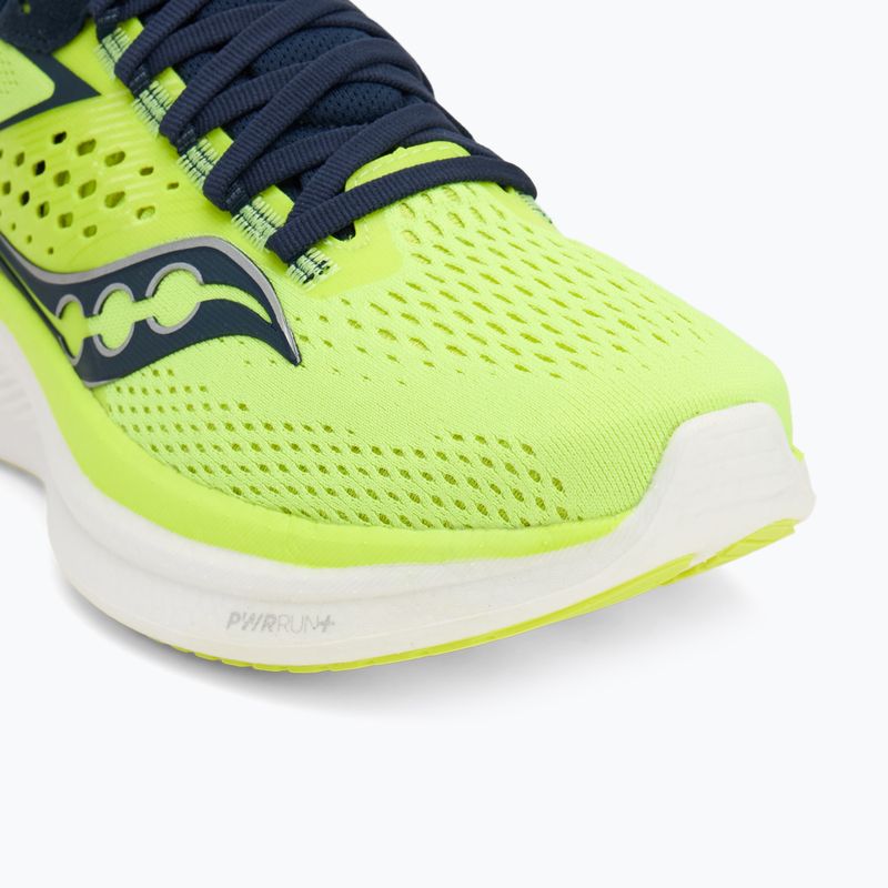 Pánska bežecká obuv Saucony Ride 17 citron/navy 7