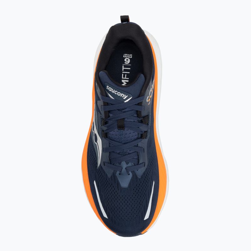 Pánske bežecké topánky Saucony Hurricane 24 navy/peel 5