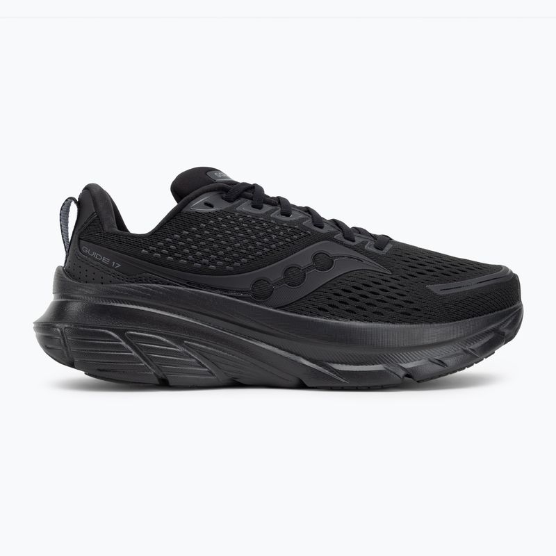 Pánske bežecké topánky Saucony Guide 17 black/black 2