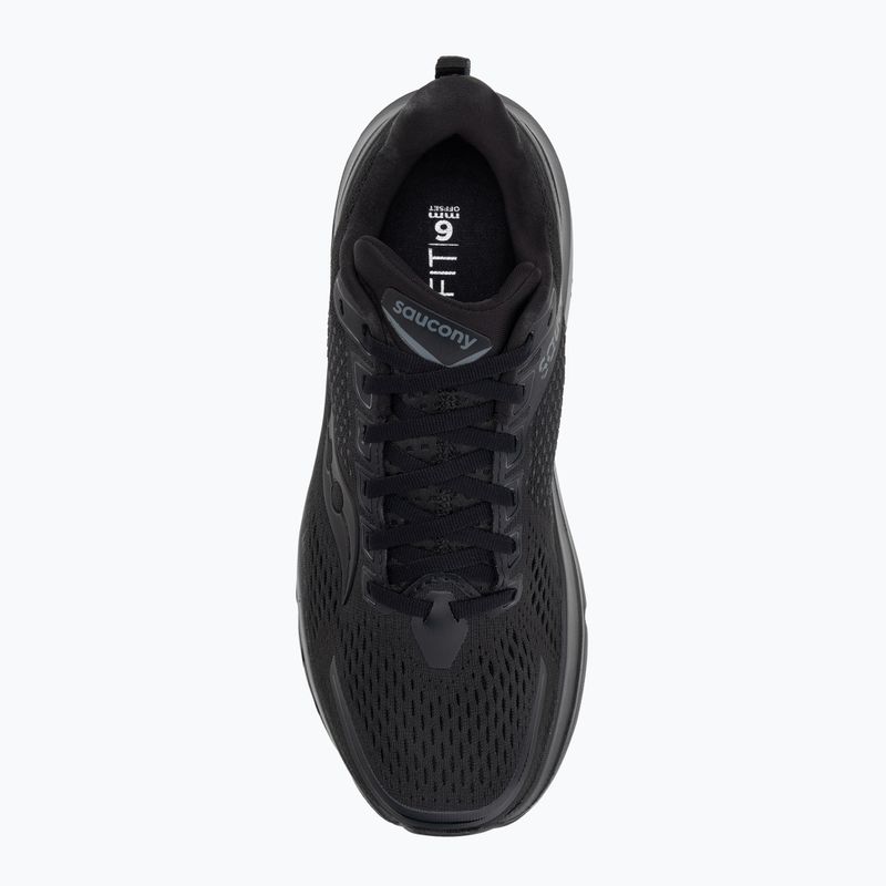 Pánske bežecké topánky Saucony Guide 17 black/black 5
