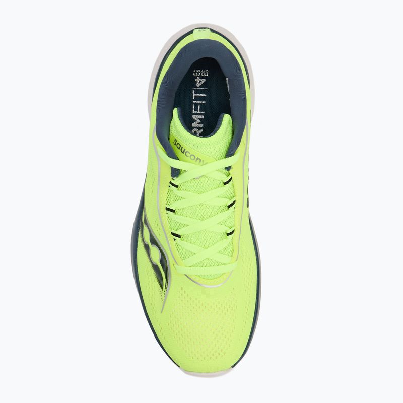 Pánska bežecká obuv Saucony Kinvara 15 citron/navy 5