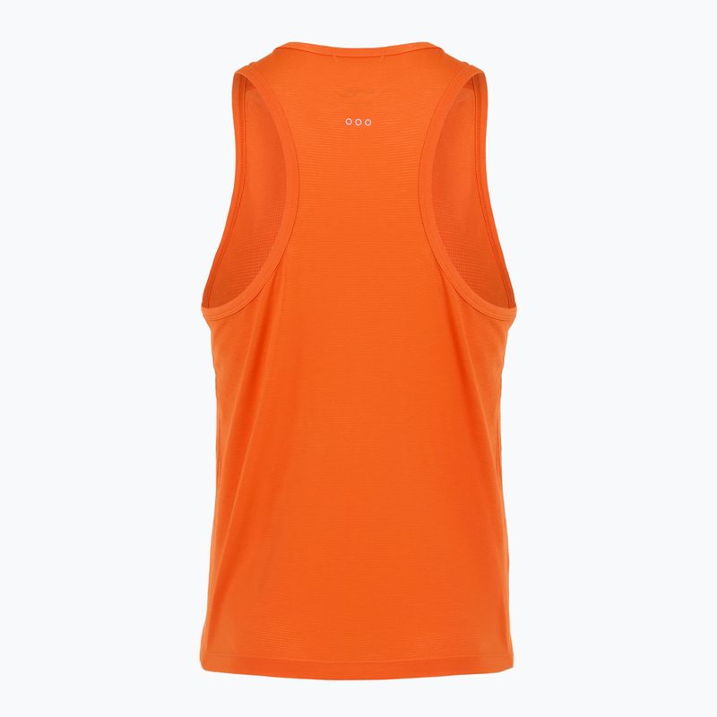 Pánske bežecké tielko Saucony Stopwatch Singlet pepper heather 7
