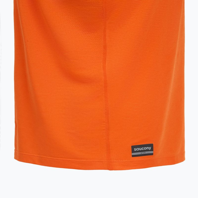 Pánske bežecké tielko Saucony Stopwatch Singlet pepper heather 9