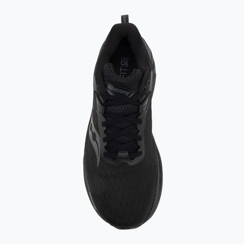 Pánske bežecké topánky Saucony Triumph 22 triple black 5