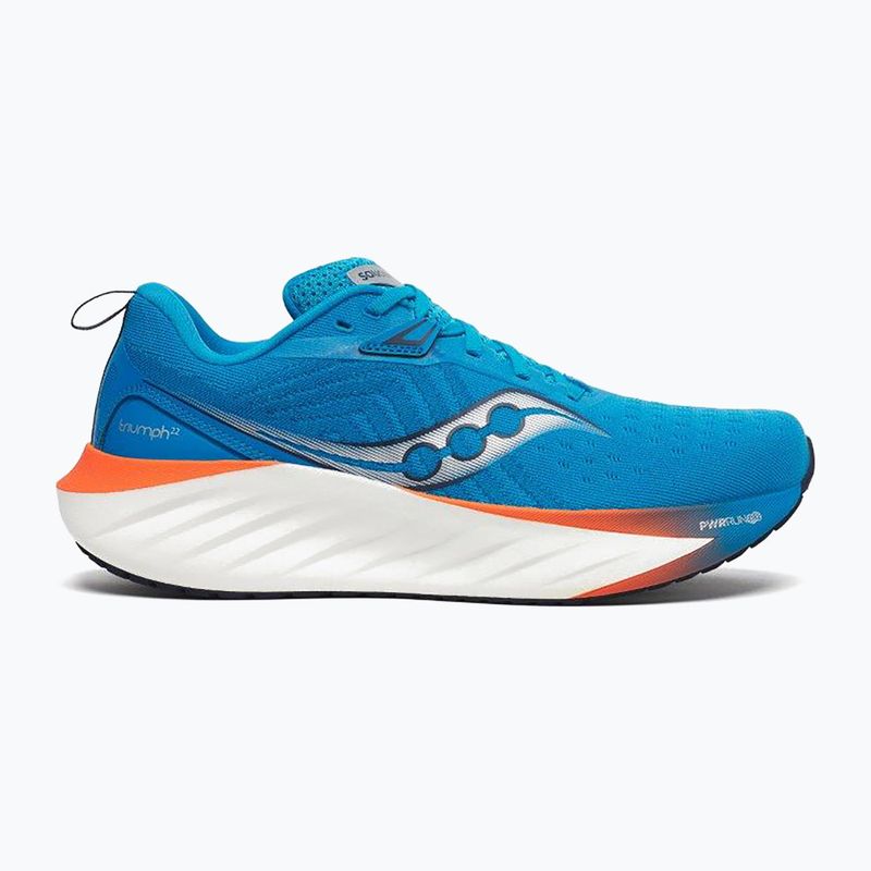 Pánska bežecká obuv Saucony Triumph 22 viziblue/pepper 8