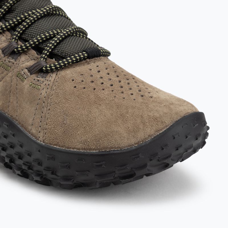 Pánske barefoot topánky Merrell Wrapt Mid WP olive/black 7