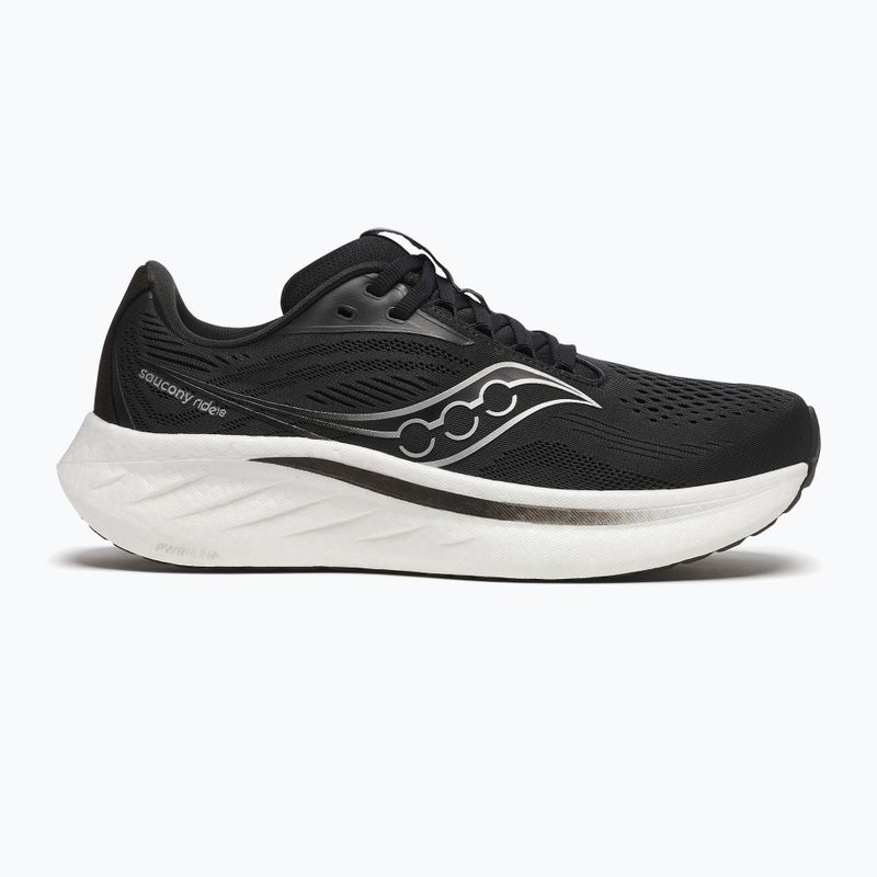Dámske bežecké topánky Saucony Ride 18 black/white 8