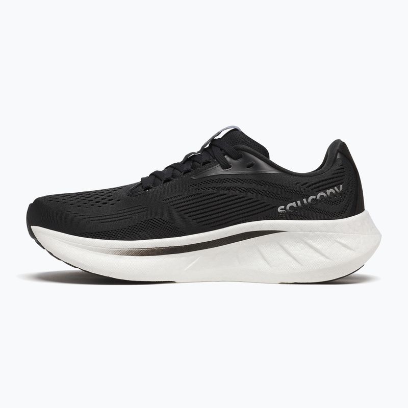 Dámske bežecké topánky Saucony Ride 18 black/white 9