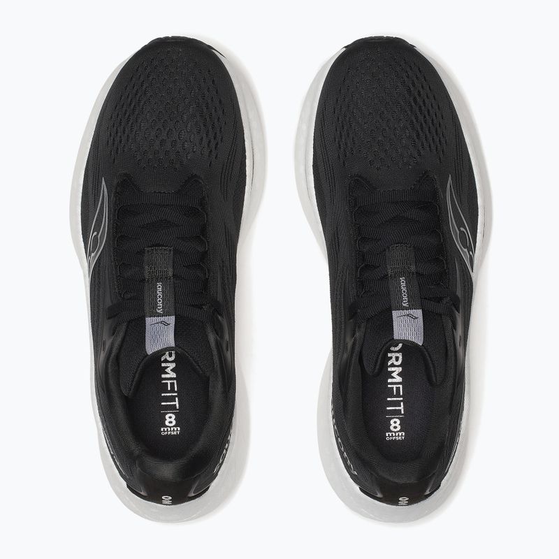 Dámske bežecké topánky Saucony Ride 18 black/white 12