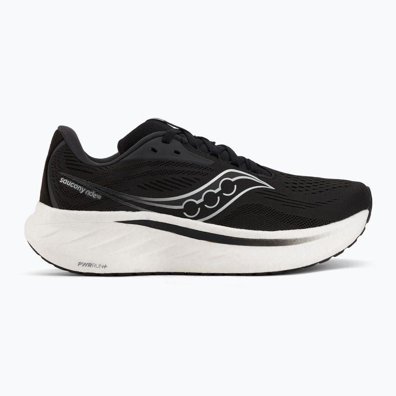 Dámske bežecké topánky Saucony Ride 18 black/white 2