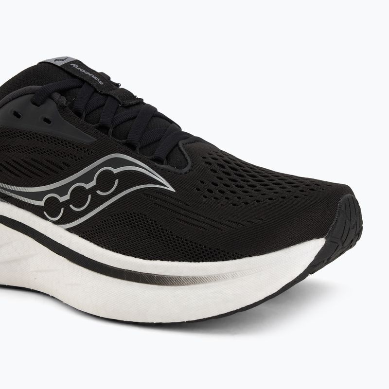 Dámske bežecké topánky Saucony Ride 18 black/white 7