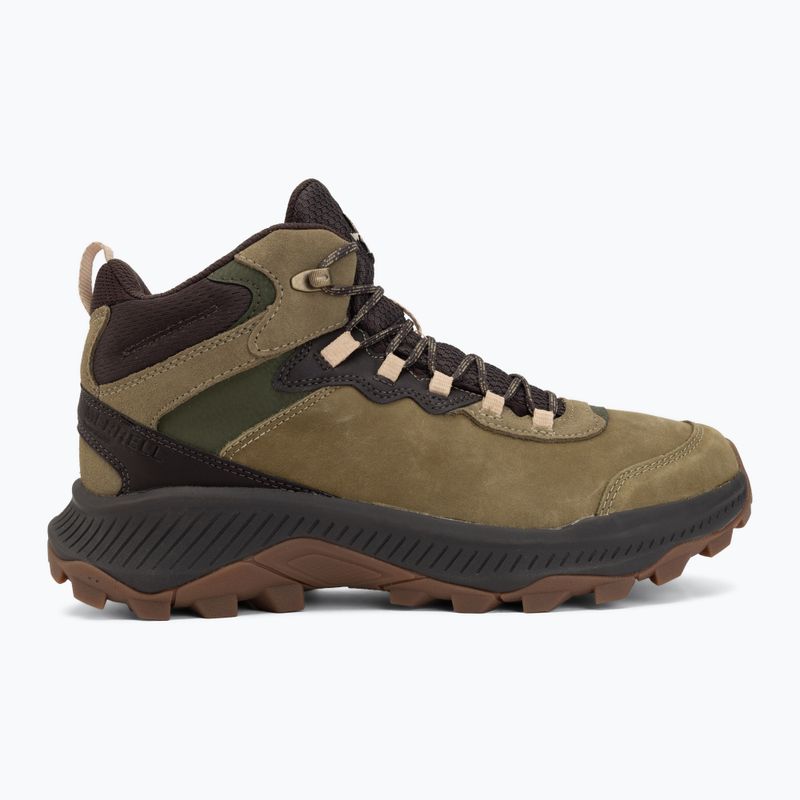Pánske turistické topánky Merrell Speed Strike 2 Leather Mid Khaki 2