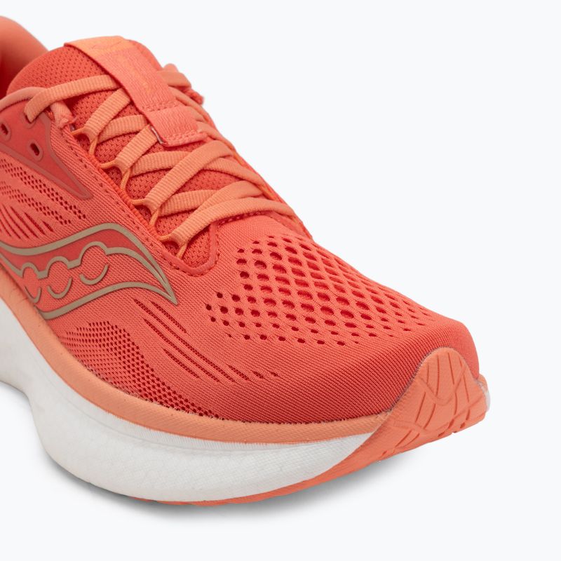 Dámske bežecké topánky Saucony Ride 18 coral/salmon 7