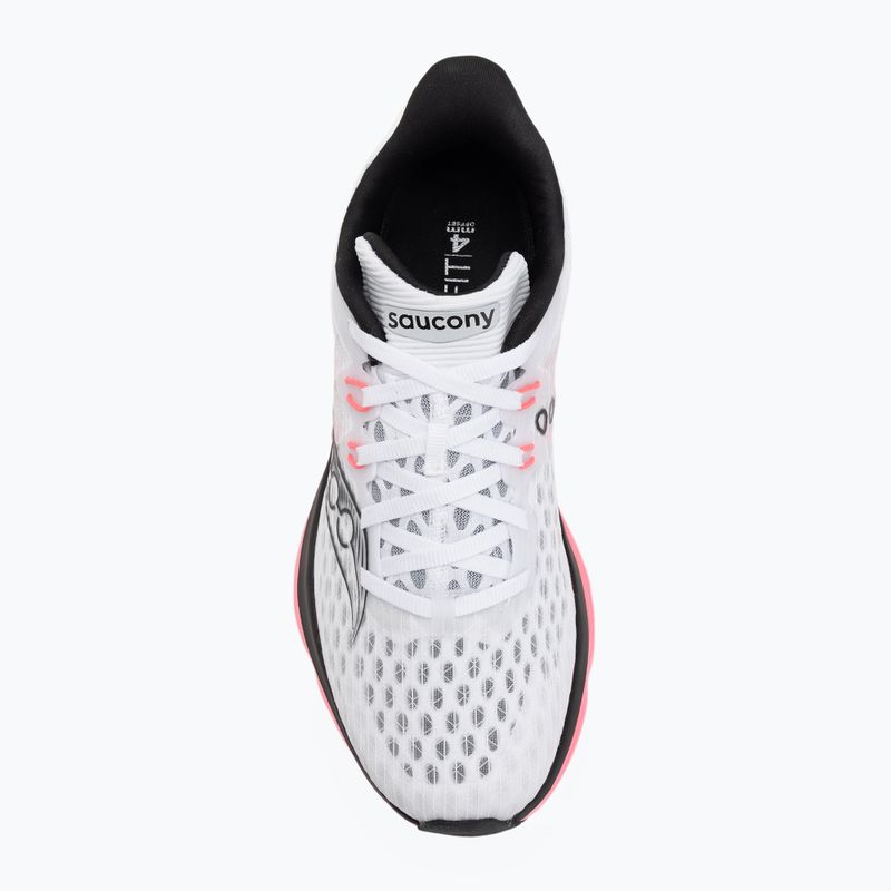 Dámske bežecké topánky Saucony Kinvara 16 white/black 5