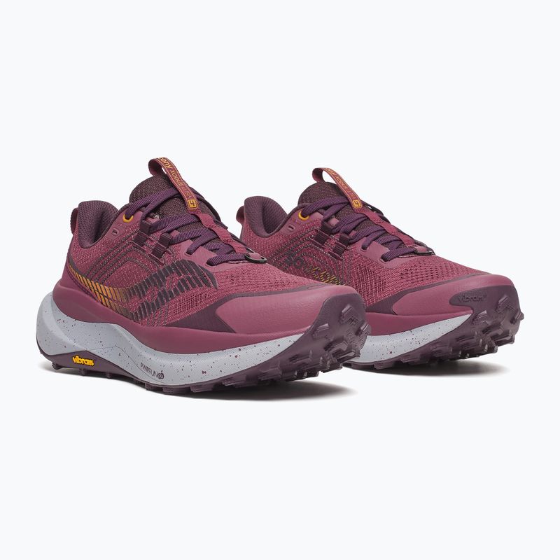 Dámske bežecké topánky Saucony Xodus Ultra 4 terracotta/wine 10
