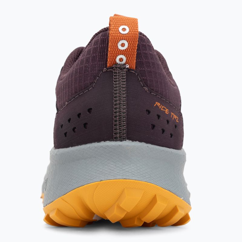 Pánske bežecké topánky Saucony Ride Trail 2 black/autumn 6