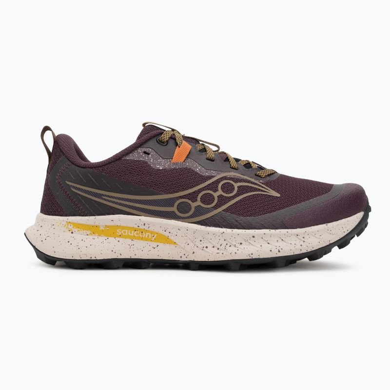 Pánske bežecké topánky Saucony Peregine 15 wine/kodiak 2