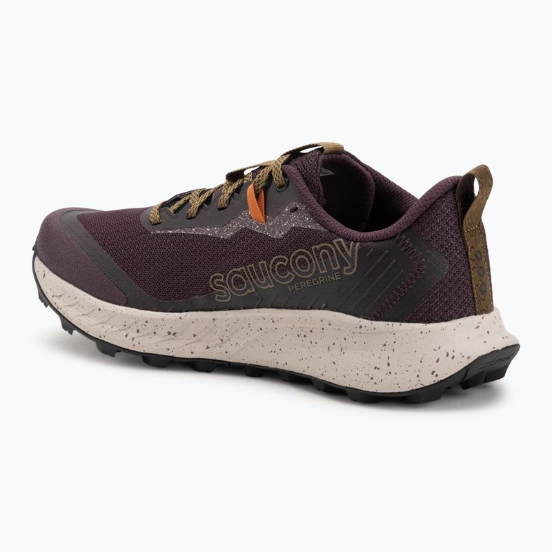 Pánske bežecké topánky Saucony Peregine 15 wine/kodiak 3