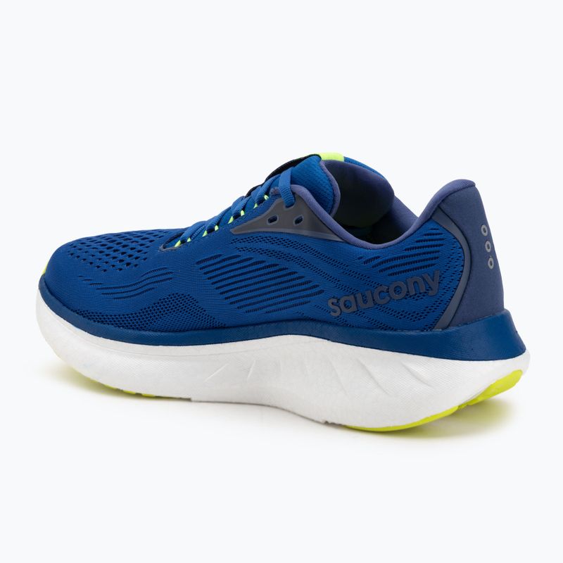 Pánske bežecké topánky Saucony Ride 18 lapis blue/citron 3