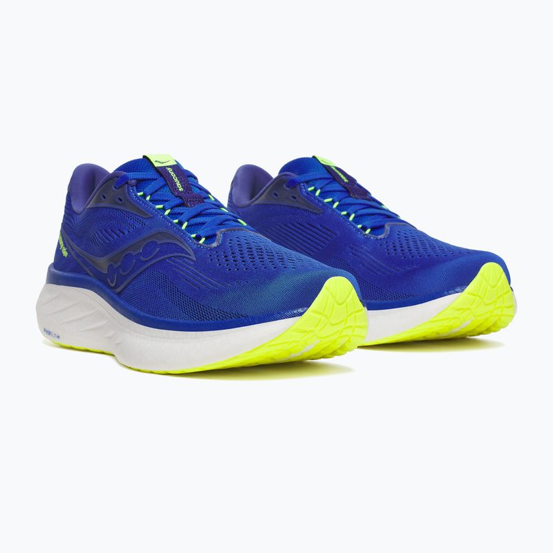 Pánske bežecké topánky Saucony Ride 18 lapis blue/citron 10
